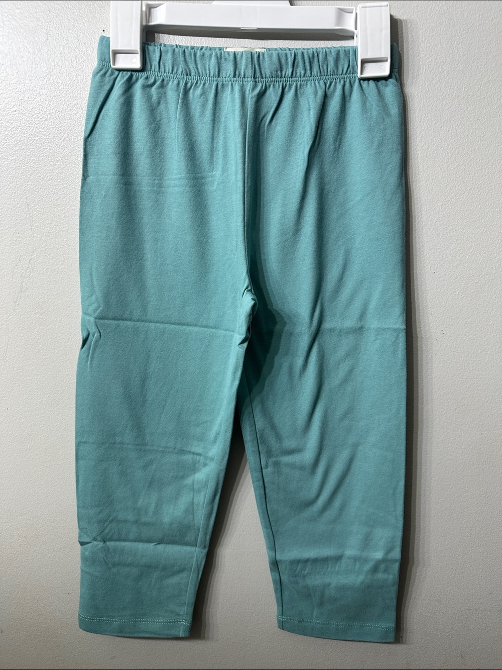 Dopple Essentials Organic Cotton Leggings 4T Green Wasabi NWT